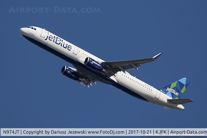 N974JT, 2016 Airbus A321-231 C/N 7448, Airbus A321-231  