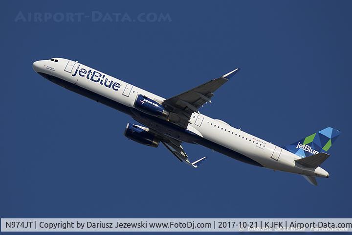 N974JT, 2016 Airbus A321-231 C/N 7448, Airbus A321-231  