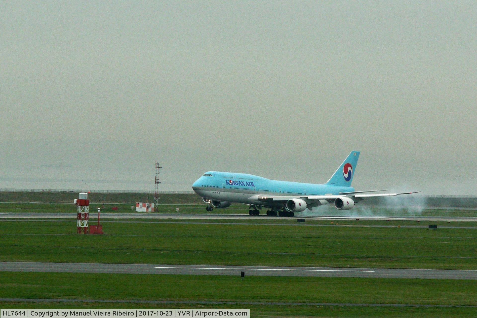 HL7644, 2017 Boeing 747-8B5i C/N 60411, KE71 from Incheon