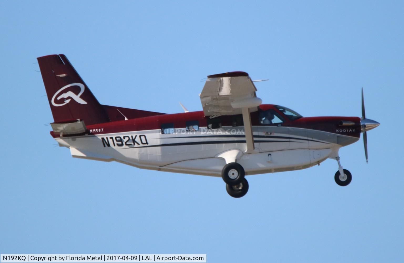 N192KQ, 2016 Quest Kodiak 100 C/N 100-0192, Kodiak 100