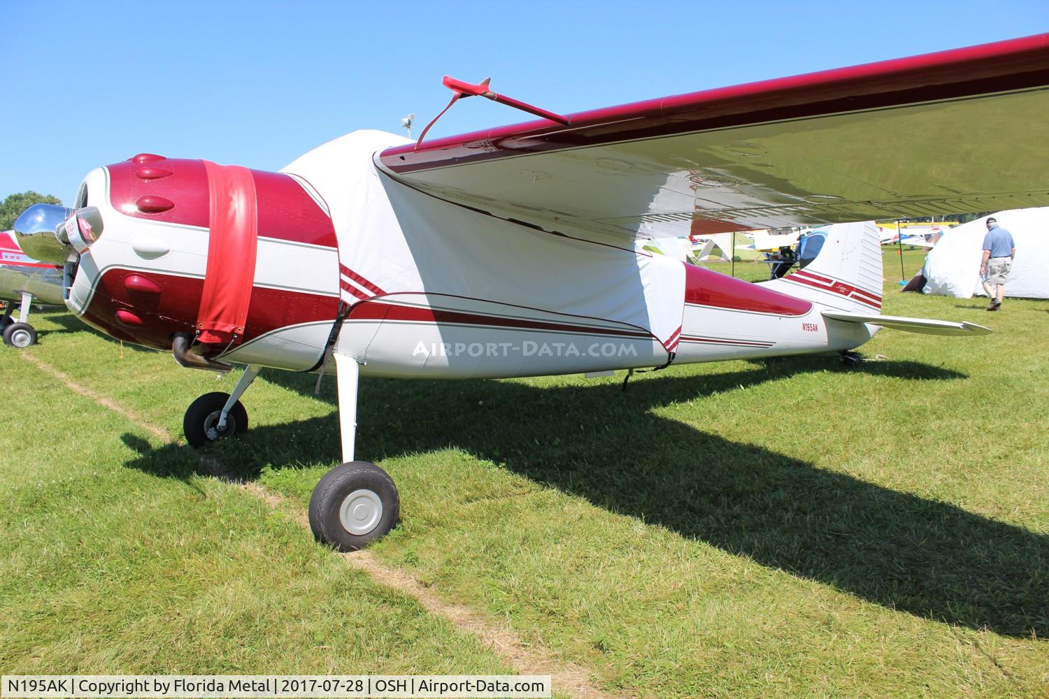 N195AK, 1952 Cessna 195A C/N 7778, Cessna 195A