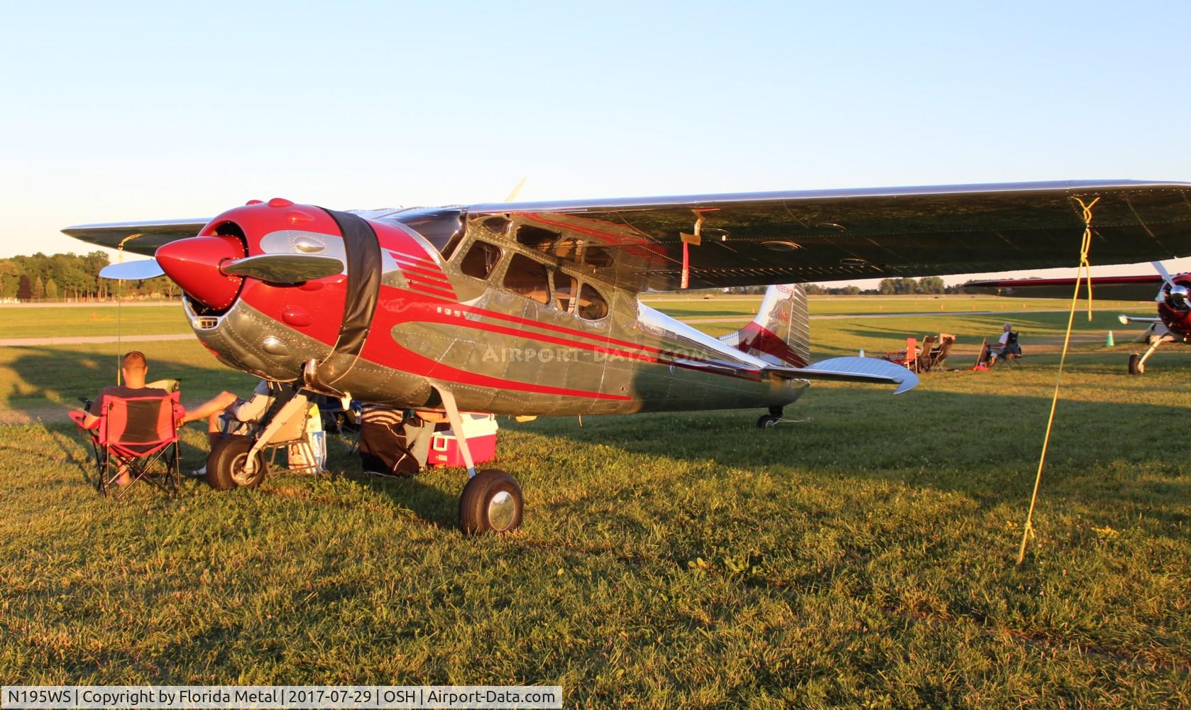 N195WS, 1952 Cessna 195B Businessliner C/N 7908, Cessna 195B