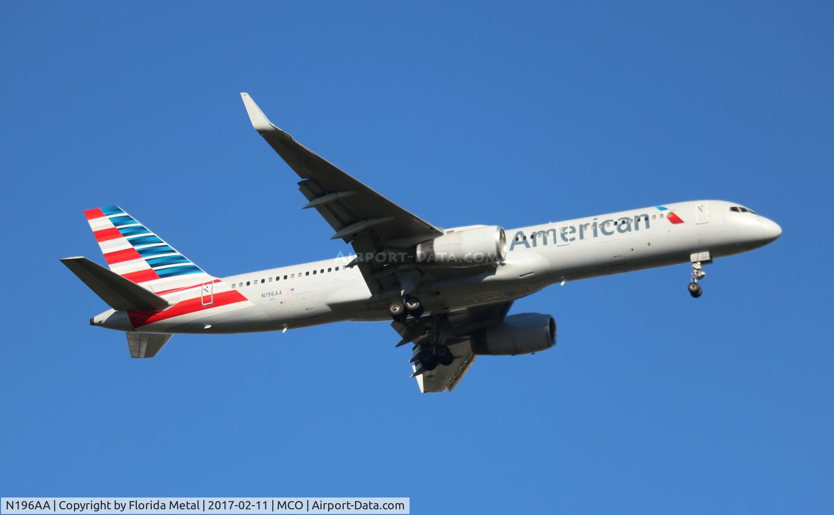 N196AA, 2001 Boeing 757-223 C/N 32390, American