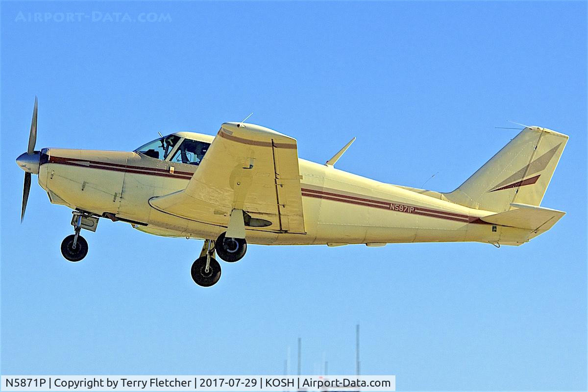 N5871P, 1959 Piper PA-24-250 Comanche C/N 24-954, At 2017 EAA AirVenture at Oshkosh