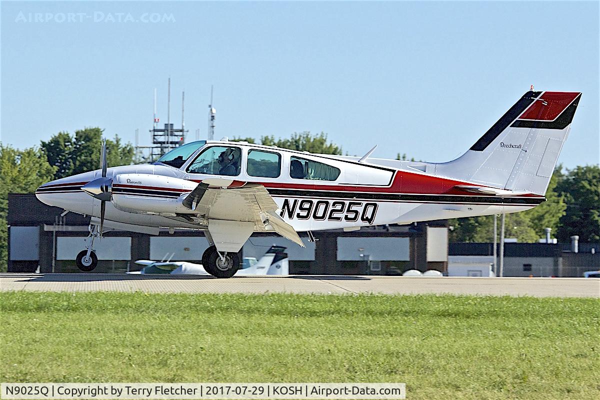 N9025Q, 1970 Beech 95-B55 (T42A) Baron C/N TC-1356, At 2017 EAA AirVenture at Oshkosh