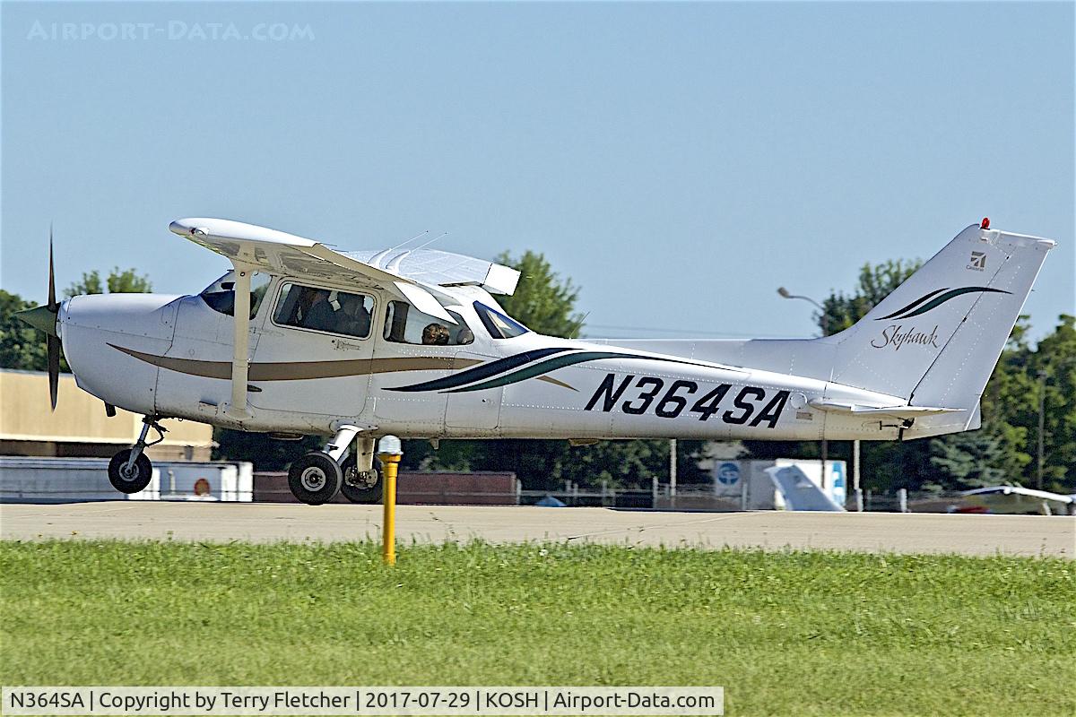 N364SA, 1999 Cessna 172R C/N 17280757, At 2017 EAA AirVenture at Oshkosh