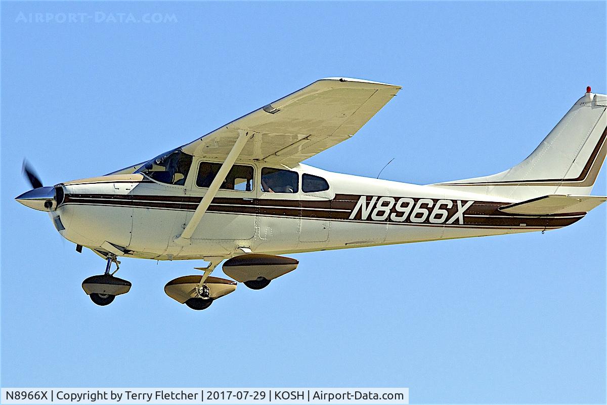 N8966X, 1961 Cessna 182D Skylane C/N 18253366, At 2017 EAA AirVenture at Oshkosh