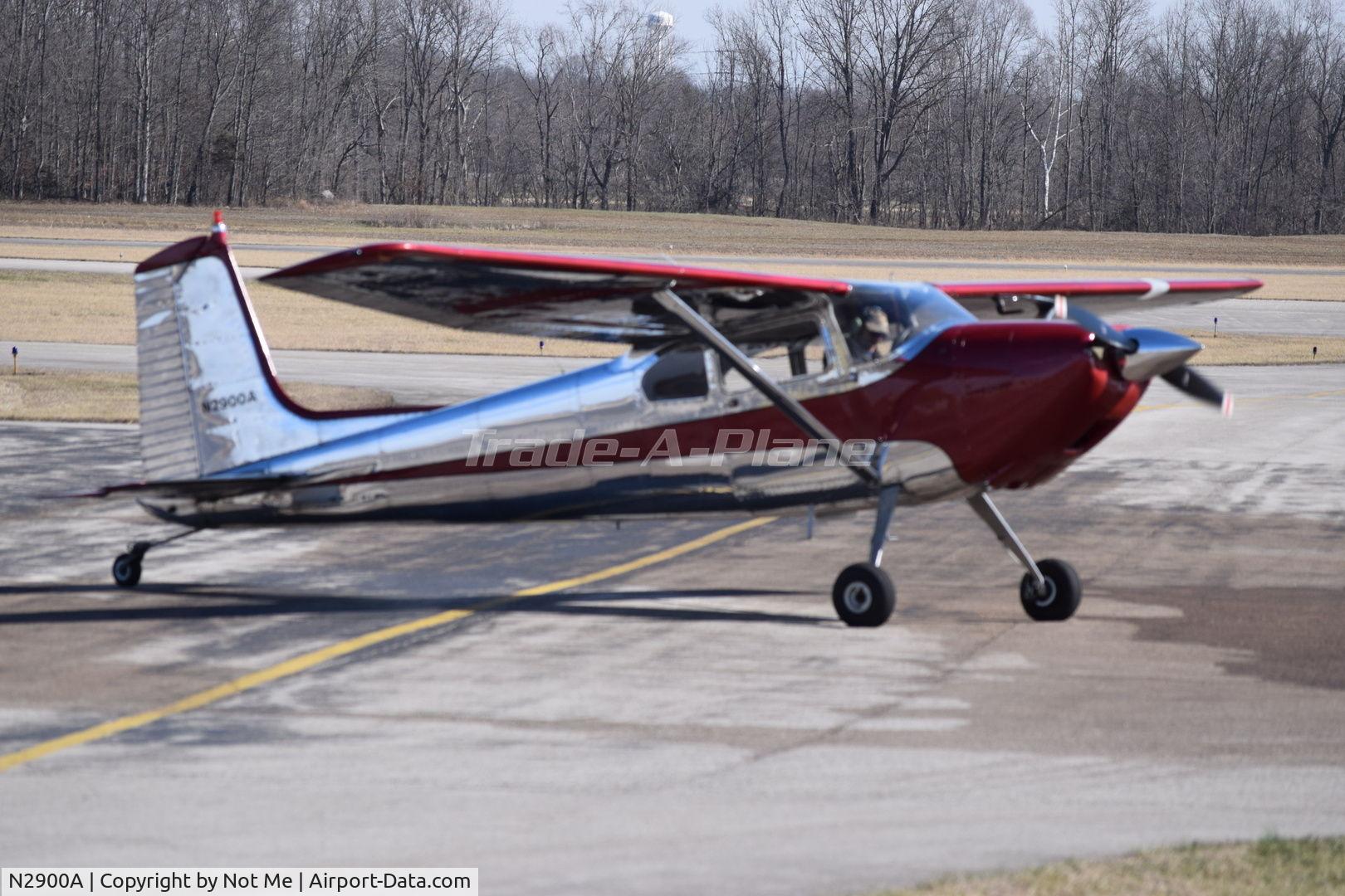 N2900A, 1953 Cessna 180 C/N 30100, Clark County airport
