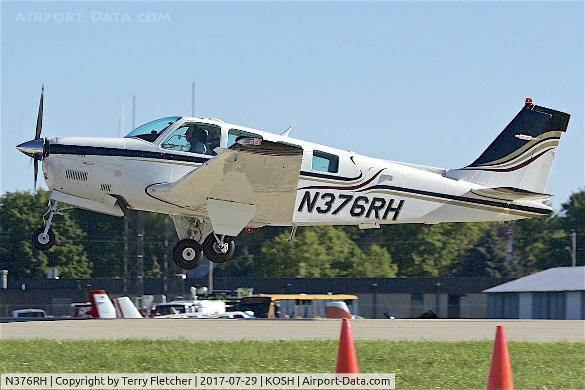 N376RH, 1998 Raytheon Aircraft Company B36TC Bonanza C/N EA-612, At 2017 EAA AirVenture at Oshkosh