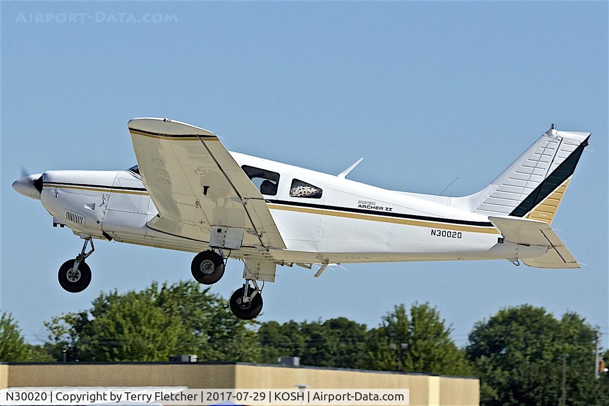 N30020, 1978 Piper PA-28-181 Archer C/N 28-7990080, At 2017 EAA AirVenture at Oshkosh