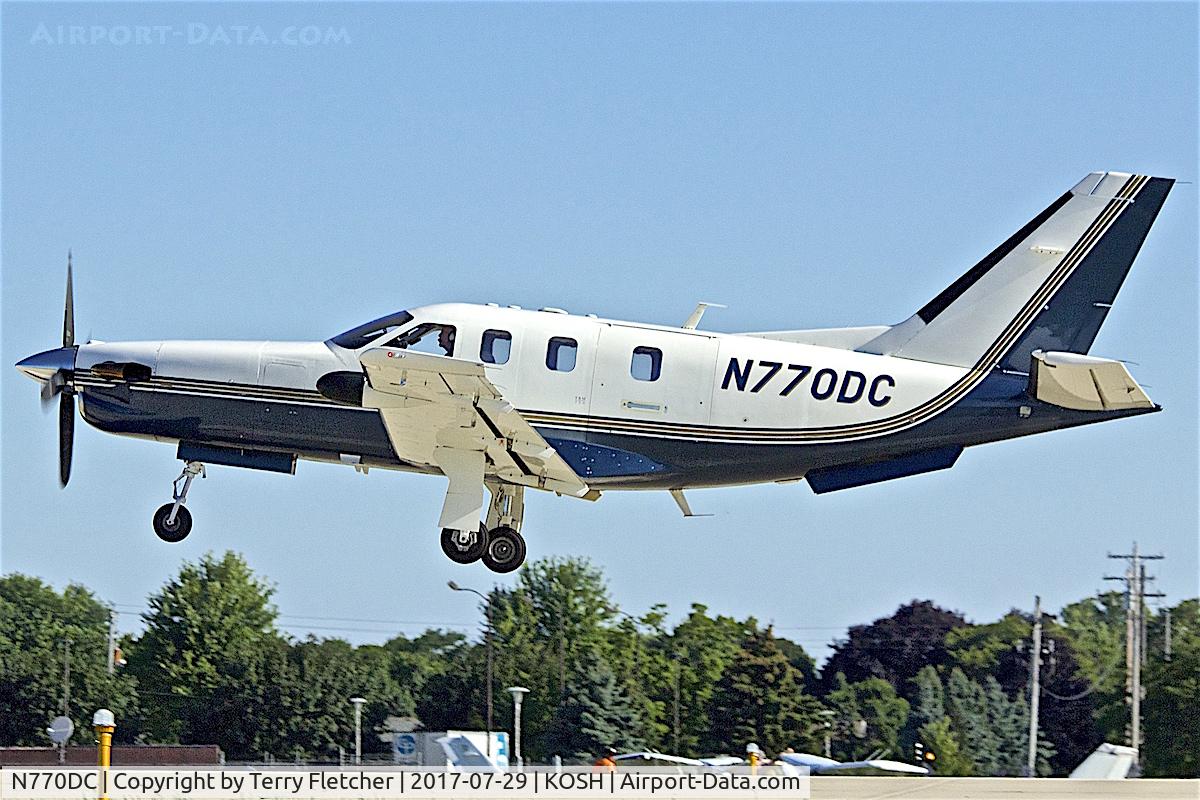N770DC, 2000 Socata TBM-700 C/N 183, At 2017 EAA AirVenture at Oshkosh