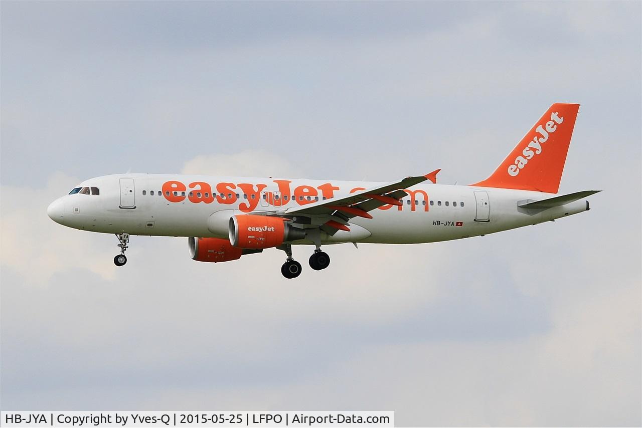 HB-JYA, 2010 Airbus A320-214 C/N 4250, Airbus A320-214 Short approach rwy 26, Paris Orly Airport (LFPO-ORY)