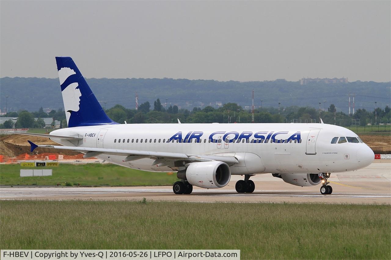 F-HBEV, 2009 Airbus A320-214 C/N 3952, Airbus A320-214, Ready to take off rwy 08, Paris-Orly airport (LFPO-ORY)