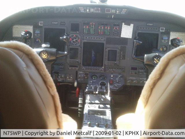 N75WP, 1997 Cessna 560 C/N 560-0449, N75WP Cockpit