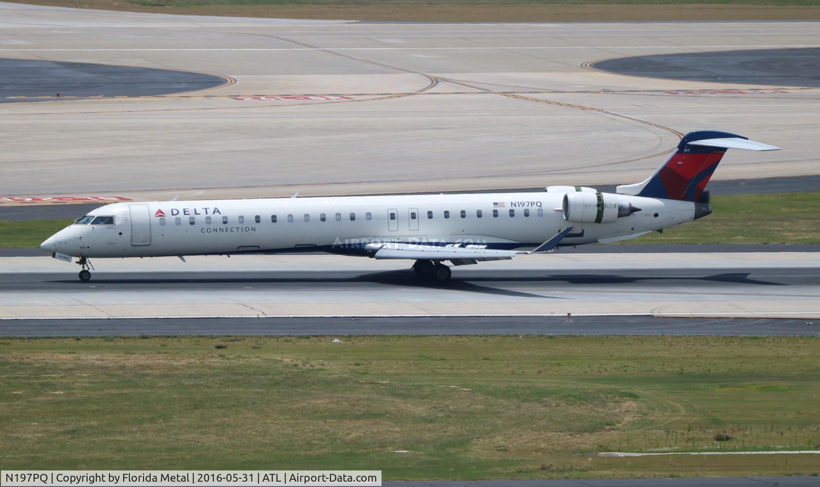 N197PQ, 2008 Bombardier CRJ-900ER (CL-600-2D24) C/N 15197, Delta Connection