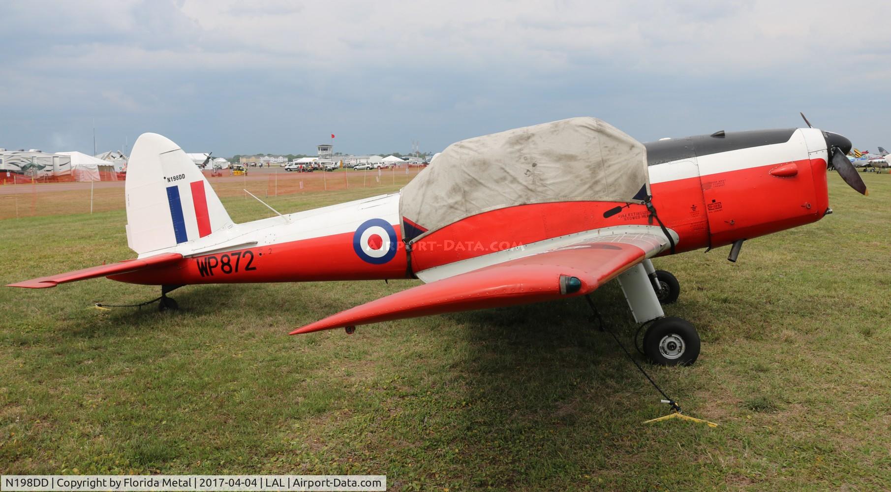 N198DD, 1952 De Havilland DHC-1 Chipmunk T.10 C/N DH8660, Chipmunk
