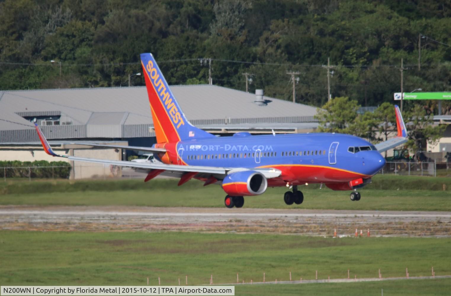 N200WN, 2005 Boeing 737-7H4 C/N 32482, Southwest