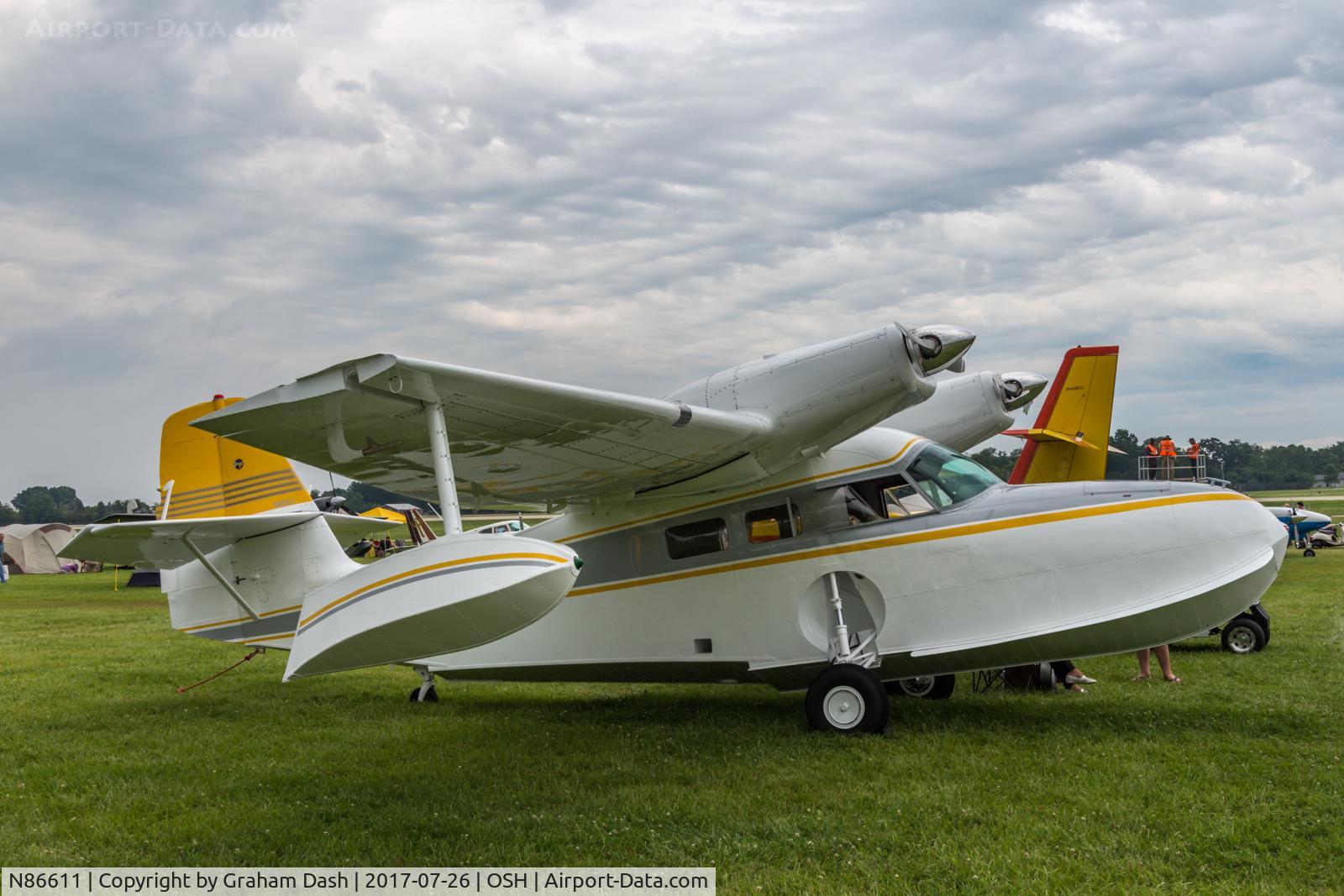 N86611, 1946 Grumman G-44A Widgeon Widgeon C/N 1437, Grumman G-44A Turbo Goose at EAA AirVenture 2017