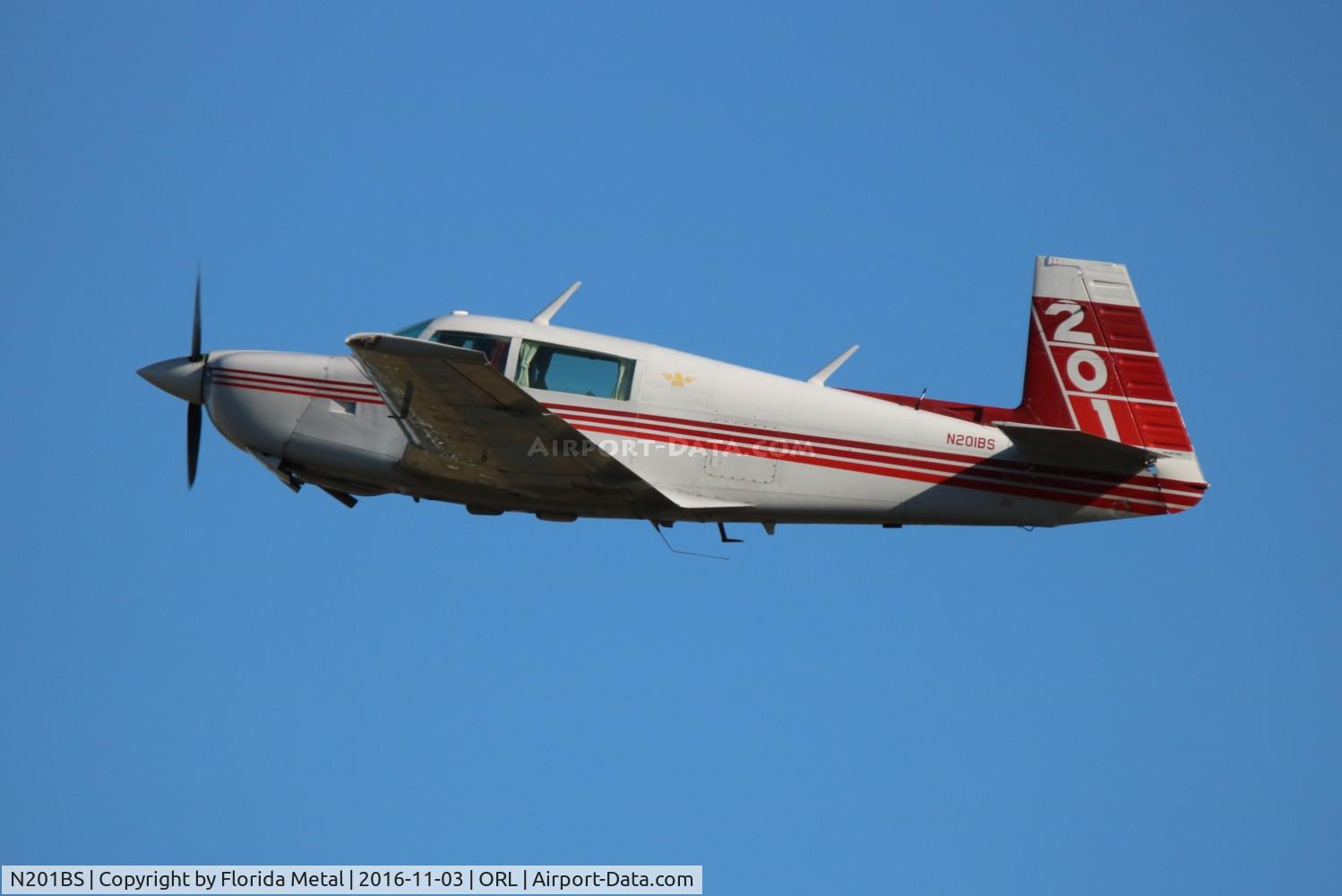 N201BS, 1982 Mooney M20J 201 C/N 24-1306, Mooney M20J