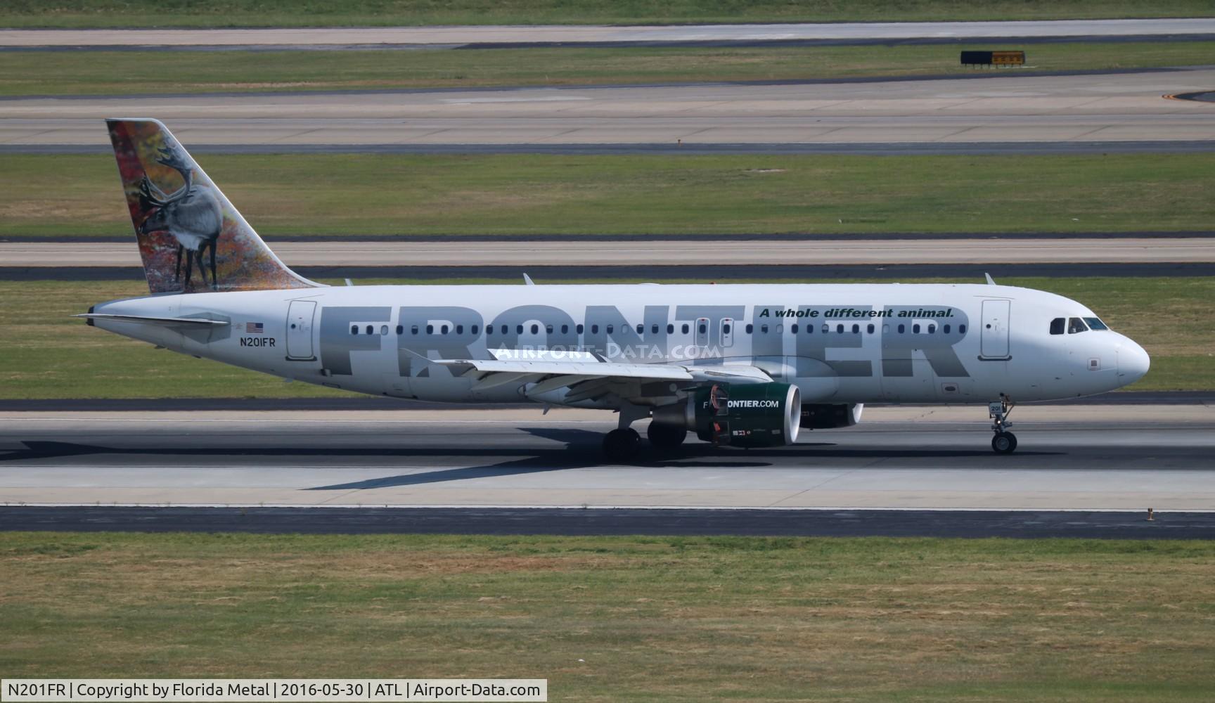 N201FR, 2008 Airbus A320-214 C/N 3389, Frontier
