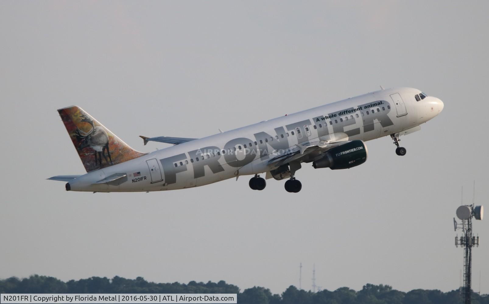 N201FR, 2008 Airbus A320-214 C/N 3389, Frontier