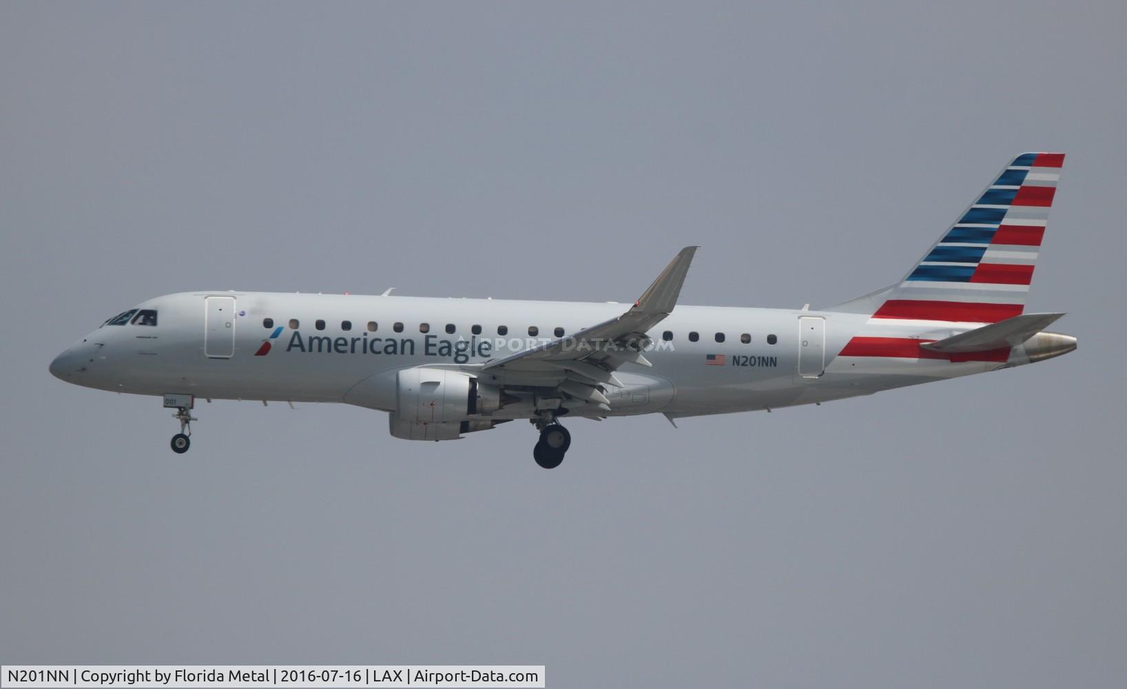 N201NN, 2015 Embraer 175LR (ERJ-170-200LR) C/N 17000461, American