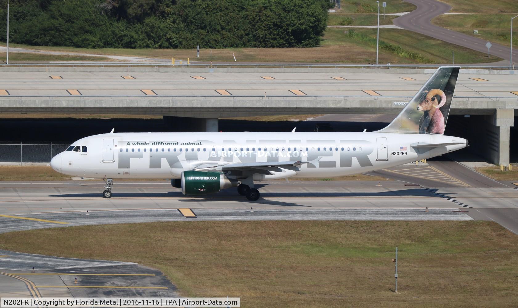 N202FR, 2008 Airbus A320-214 C/N 3431, Frontier