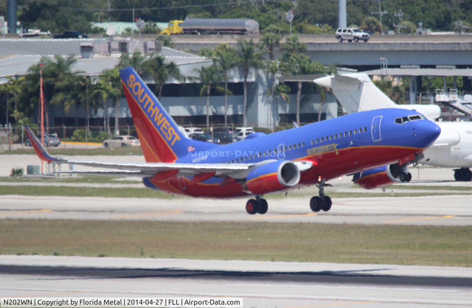 N202WN, 2005 Boeing 737-7H4 C/N 33999, Southwest