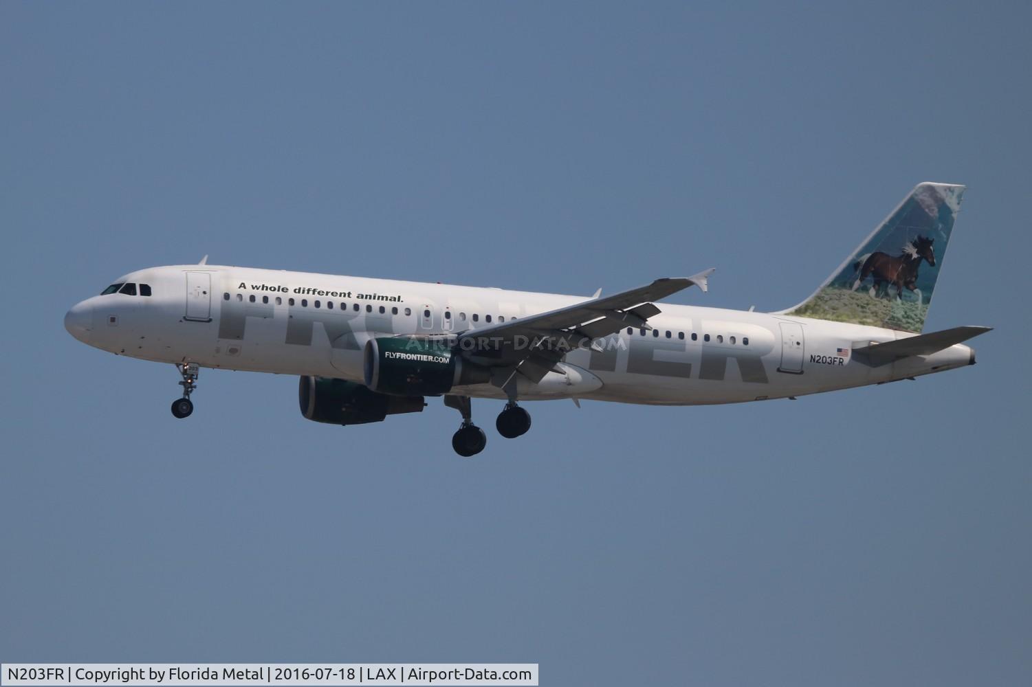 N203FR, 2002 Airbus A320-214 C/N 1806, Frontier