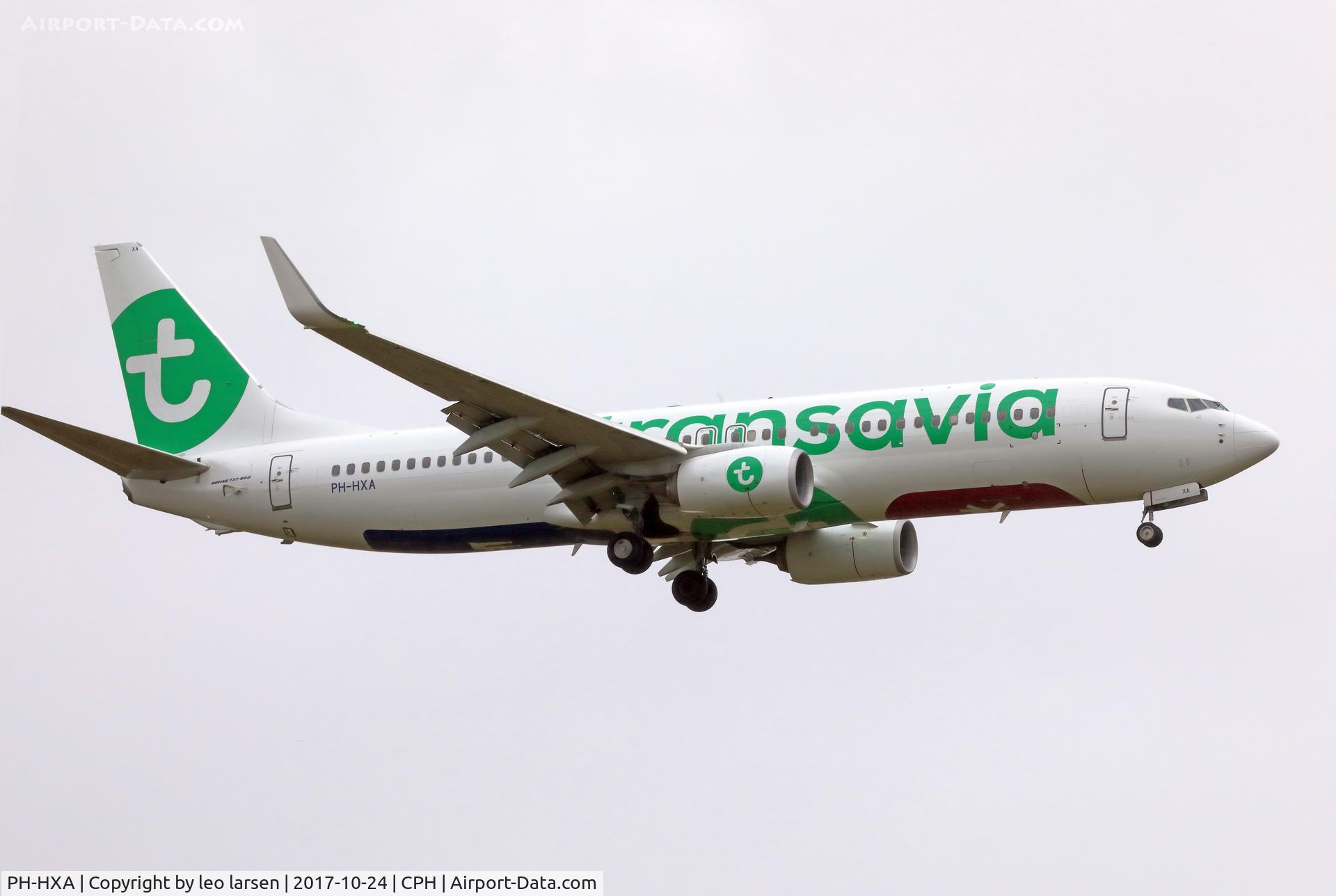 PH-HXA, 2016 Boeing 737-8K2 C/N 62149, Copenhagen 24.10.2017