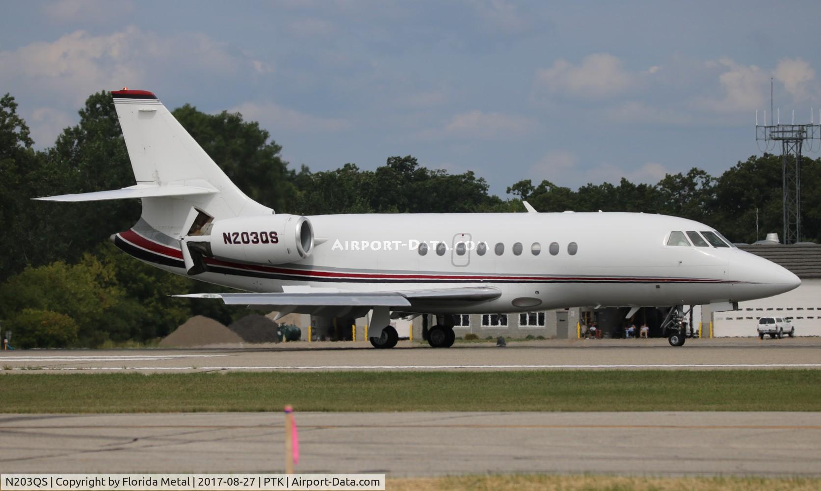 N203QS, 2002 Dassault Falcon 2000 C/N 198, Net Jets