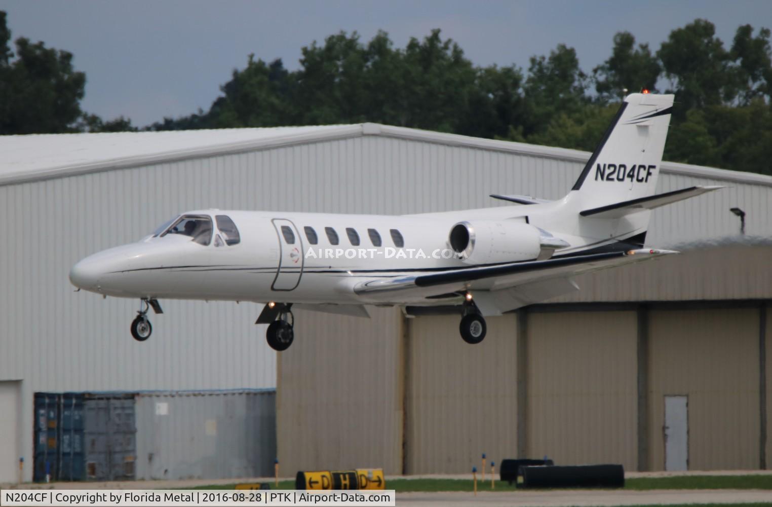 N204CF, 1980 Cessna 550 Citation II C/N 550-0238, Citation 550