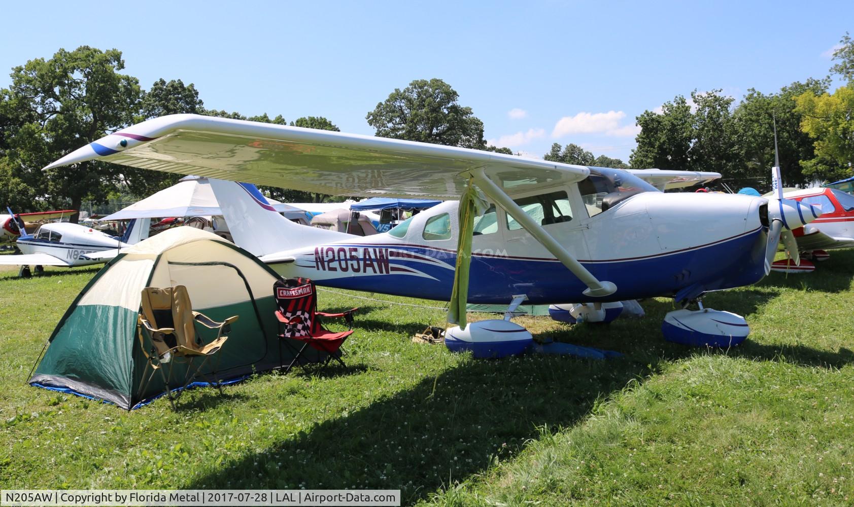 N205AW, 1963 Cessna 210-5A (205A) C/N 205-0522, Cessna 205A