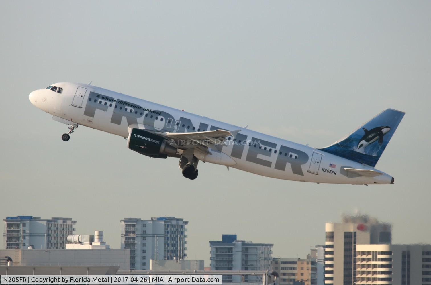N205FR, 2010 Airbus A320-214 C/N 4253, Frontier