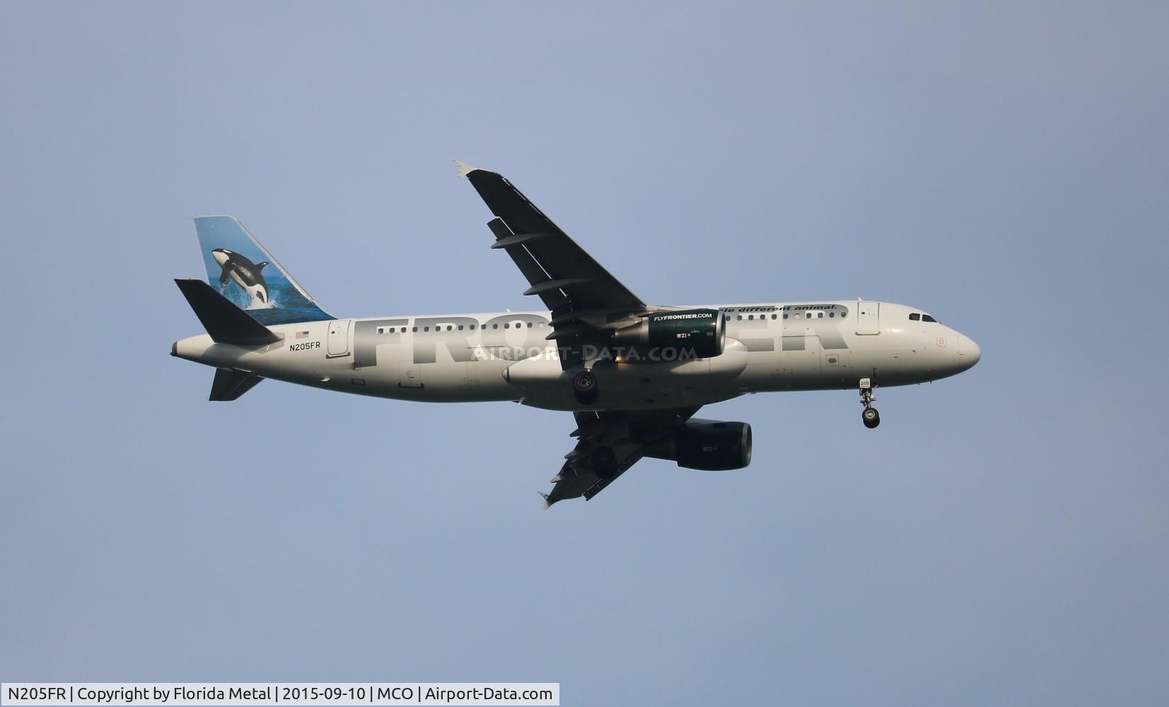 N205FR, 2010 Airbus A320-214 C/N 4253, Frontier