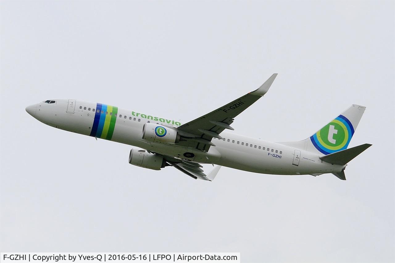 F-GZHI, 2013 Boeing 737-86J C/N 36120, Boeing 737-86J, Take off rwy 24, Paris-Orly airport (LFPO-ORY)