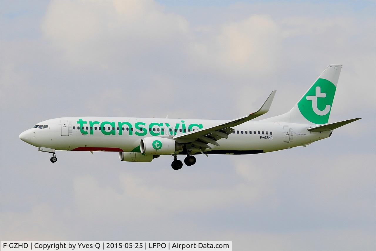 F-GZHD, 2008 Boeing 737-8K2 C/N 29650, Boeing 737-8K2, Short approach Rwy 26, Paris-Orly Airport (LFPO-ORY)
