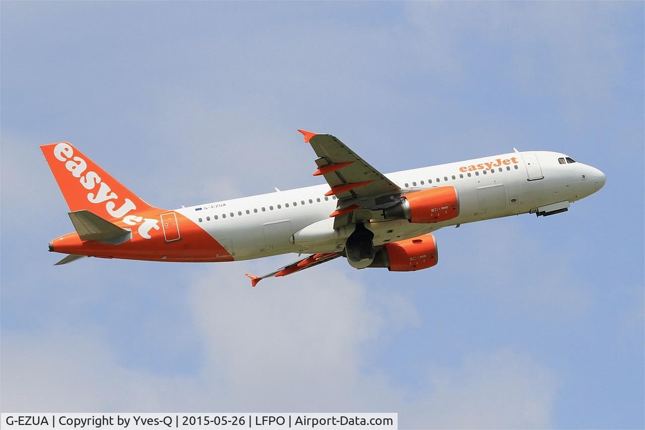 G-EZUA, 2011 Airbus A320-214 C/N 4588, Airbus A320-214, Take off Rwy 08, Paris-Orly Airport (LFPO-ORY)