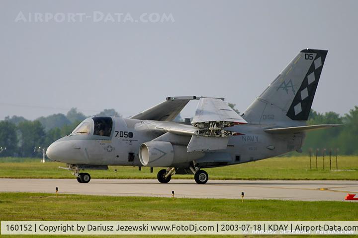 160152, Lockheed S-3B Viking C/N 394A-3134, S-3B Viking 160152 AA-705 from VS-30 