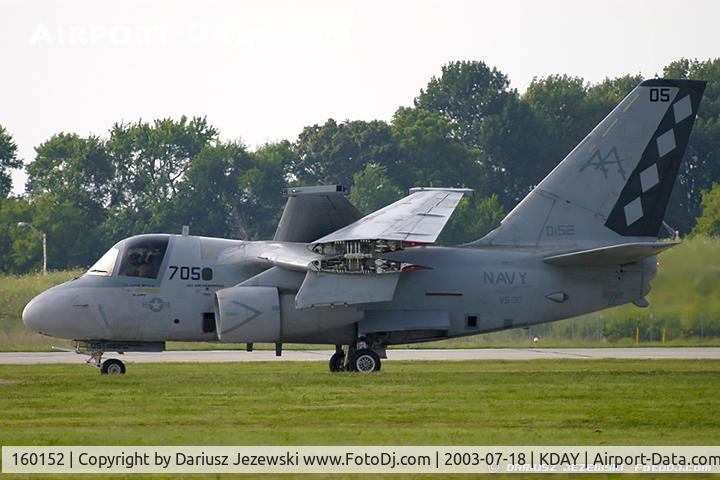 160152, Lockheed S-3B Viking C/N 394A-3134, S-3B Viking 160152 AA-705 from VS-30 