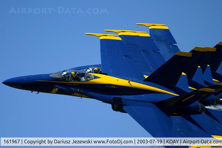161967, McDonnell Douglas F/A-18A Hornet C/N 0183/A144, F/A-18A Hornet 161967 C/N 0183 from Blue Angels Demo Team  NAS Pensacola, FL