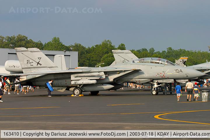 163410, Grumman F-14B Tomcat C/N 594, F-14B Tomcat 163410 AC-104 from VF-32 