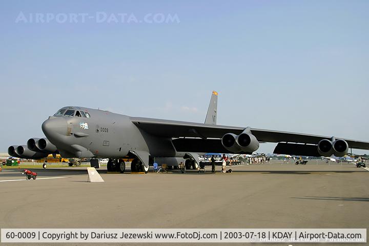 60-0009, 1961 Boeing B-52H Stratofortress C/N 464374, B-52H Stratofortress 60-0009 MT from 23rd BS 'Bomber Barons' 5th BW Minot AFB, ND