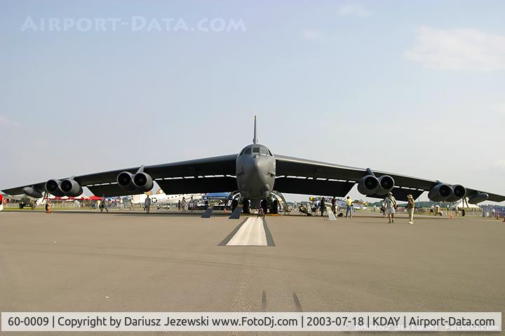 60-0009, 1961 Boeing B-52H Stratofortress C/N 464374, B-52H Stratofortress 60-0009 MT from 23rd BS 'Bomber Barons' 5th BW Minot AFB, ND