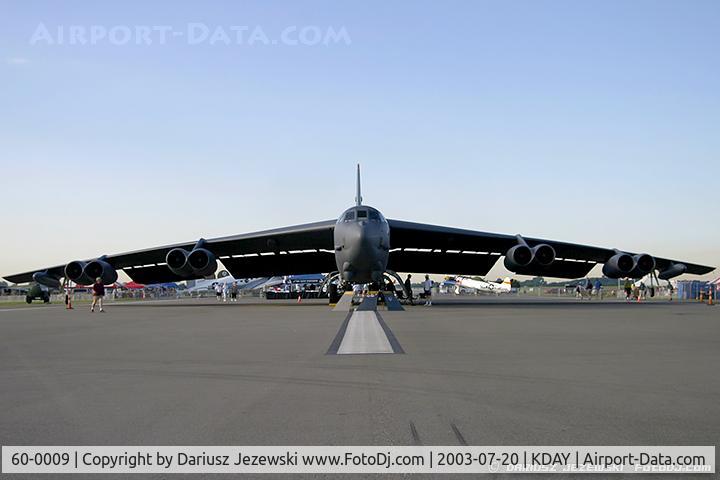 60-0009, 1961 Boeing B-52H Stratofortress C/N 464374, B-52H Stratofortress 60-0009 MT from 23rd BS 'Bomber Barons' 5th BW Minot AFB, ND