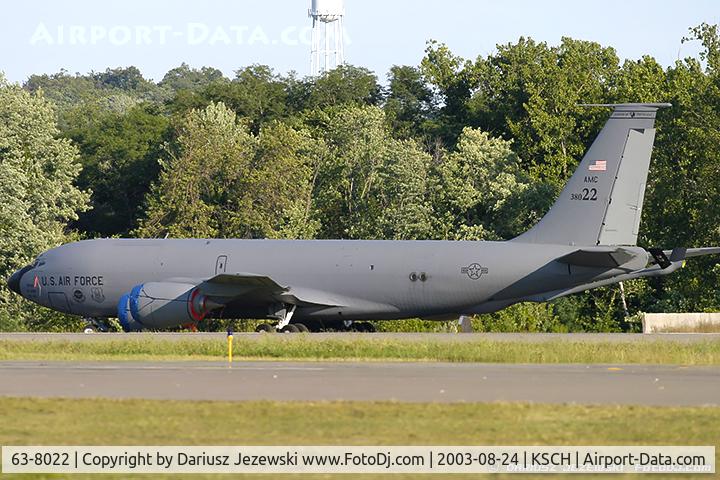 63-8022, 1963 Boeing KC-135R Stratotanker C/N 18639, KC-135R Stratotanker 63-8022  from  22nd ARW McConnell AFB, KS