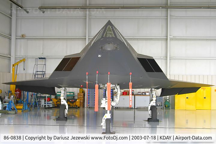 86-0838, 1986 Lockheed F-117A Nighthawk C/N A.4063, F-117A Nighthawk 86-0838 HO from 8th FS 