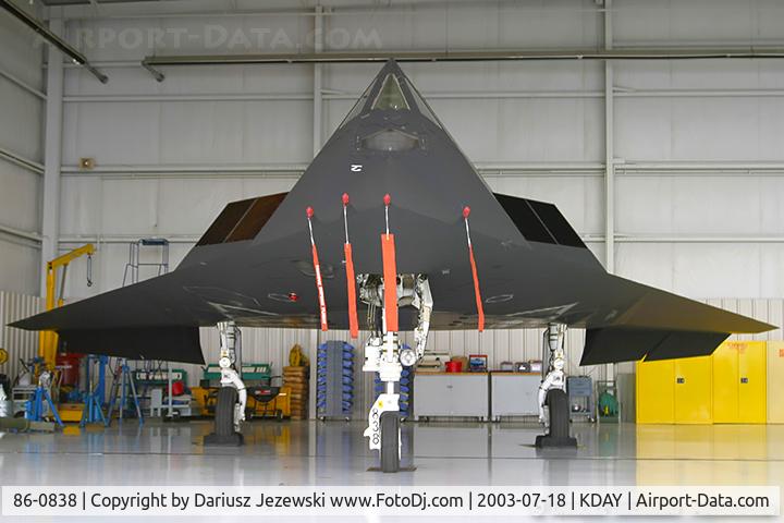 86-0838, 1986 Lockheed F-117A Nighthawk C/N A.4063, F-117A Nighthawk 86-0838 HO from 8th FS 