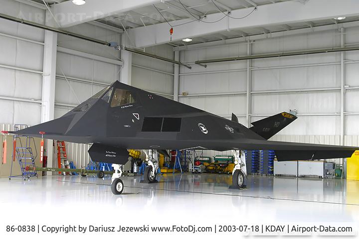 86-0838, 1986 Lockheed F-117A Nighthawk C/N A.4063, F-117A Nighthawk 86-0838 HO from 8th FS 
