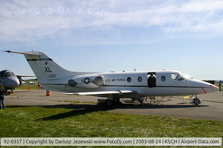 92-0357, 1992 Beechcraft T-1A Jayhawk C/N TT-71, T-1A Jayhawk 92-0357 XL from 86th FTS 